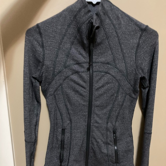 Heathered herringbone define jacket - Picture 4 of 5